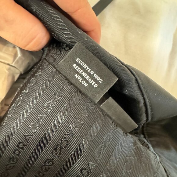 Prada Re-Nylon and Saffiano Leather Tote Bag - Picture 8 of 8